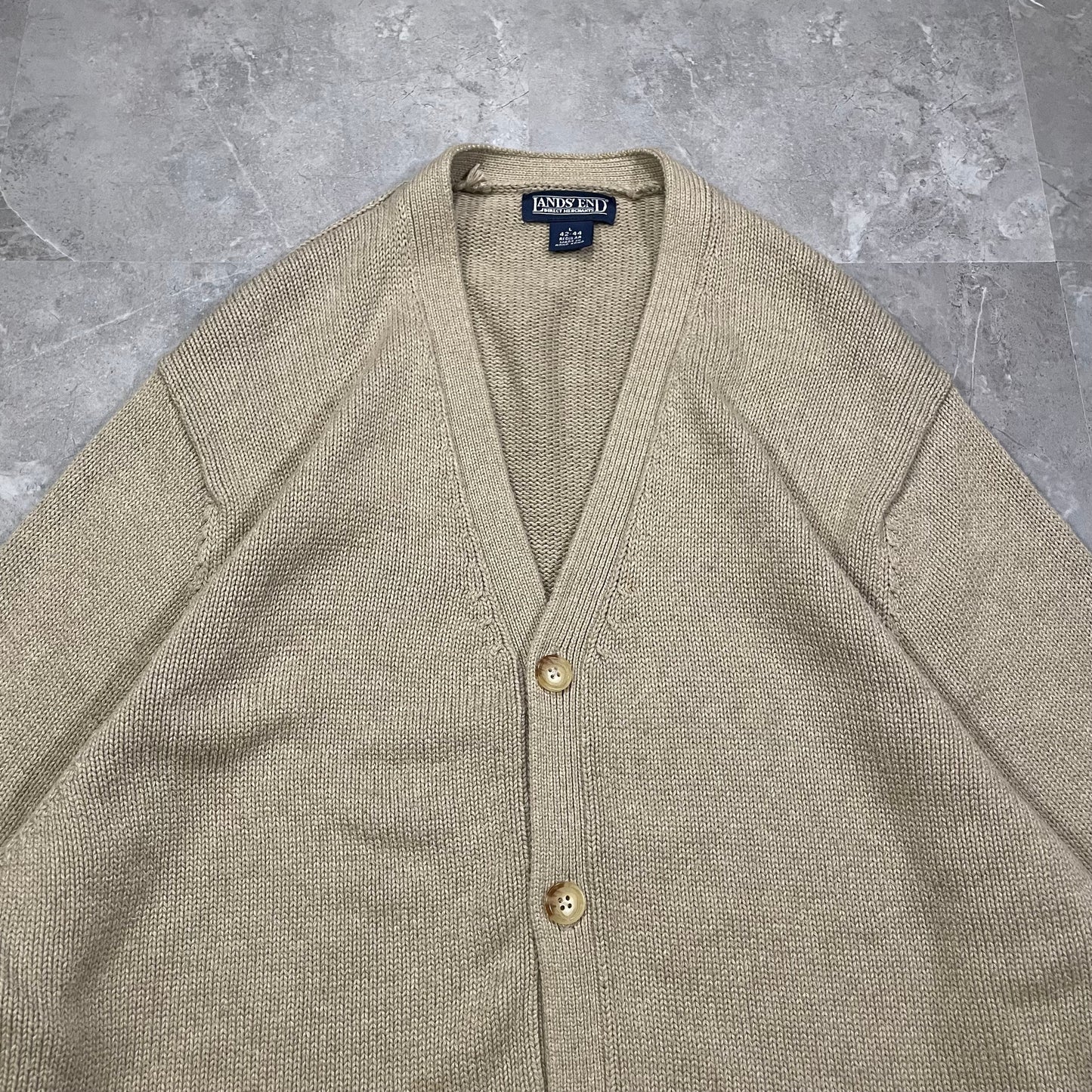 90s Lands’ End Knitted Cardigan KiiChain Clothing