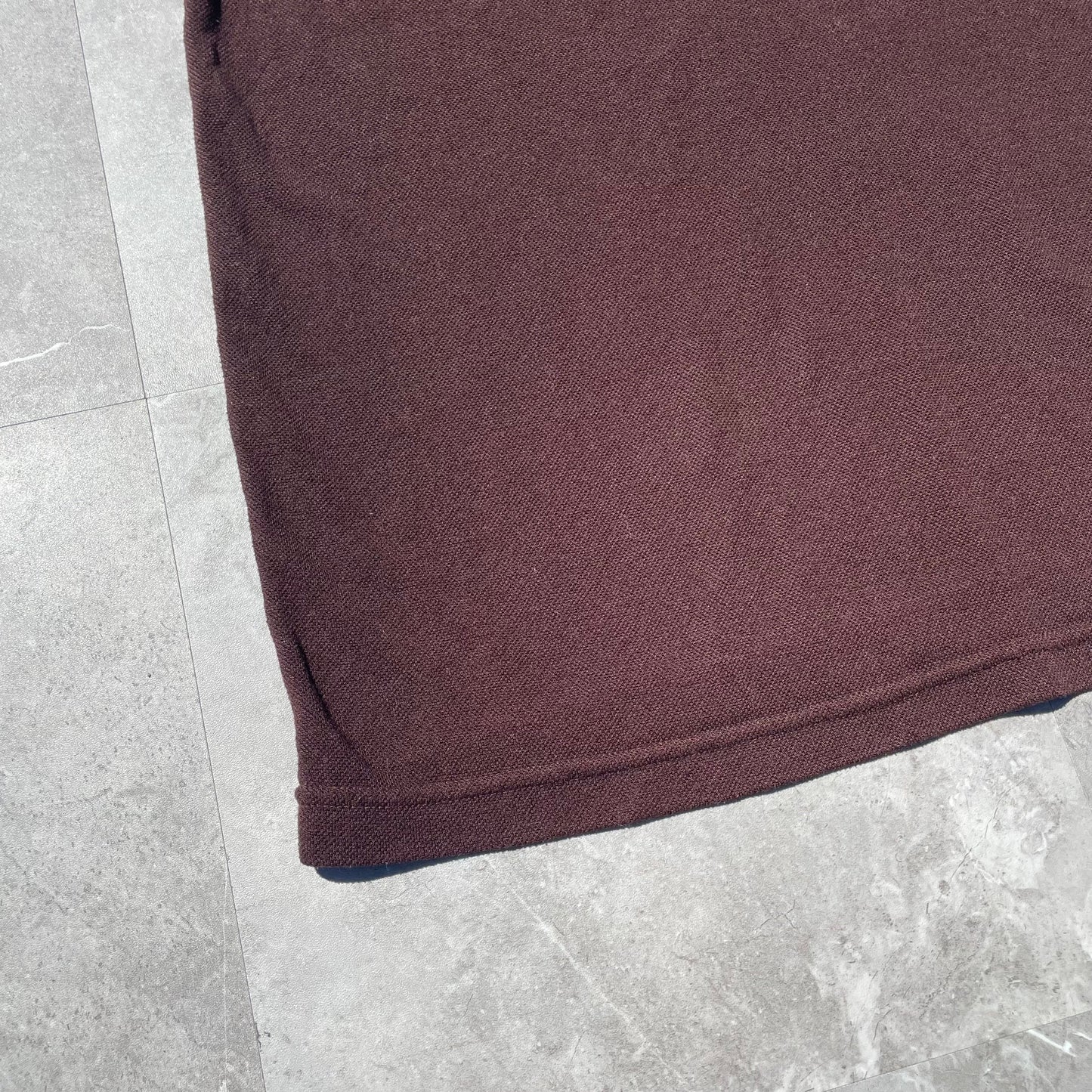 90s Tommy Hilfiger Brown Polo Shirt KiiChain Clothing