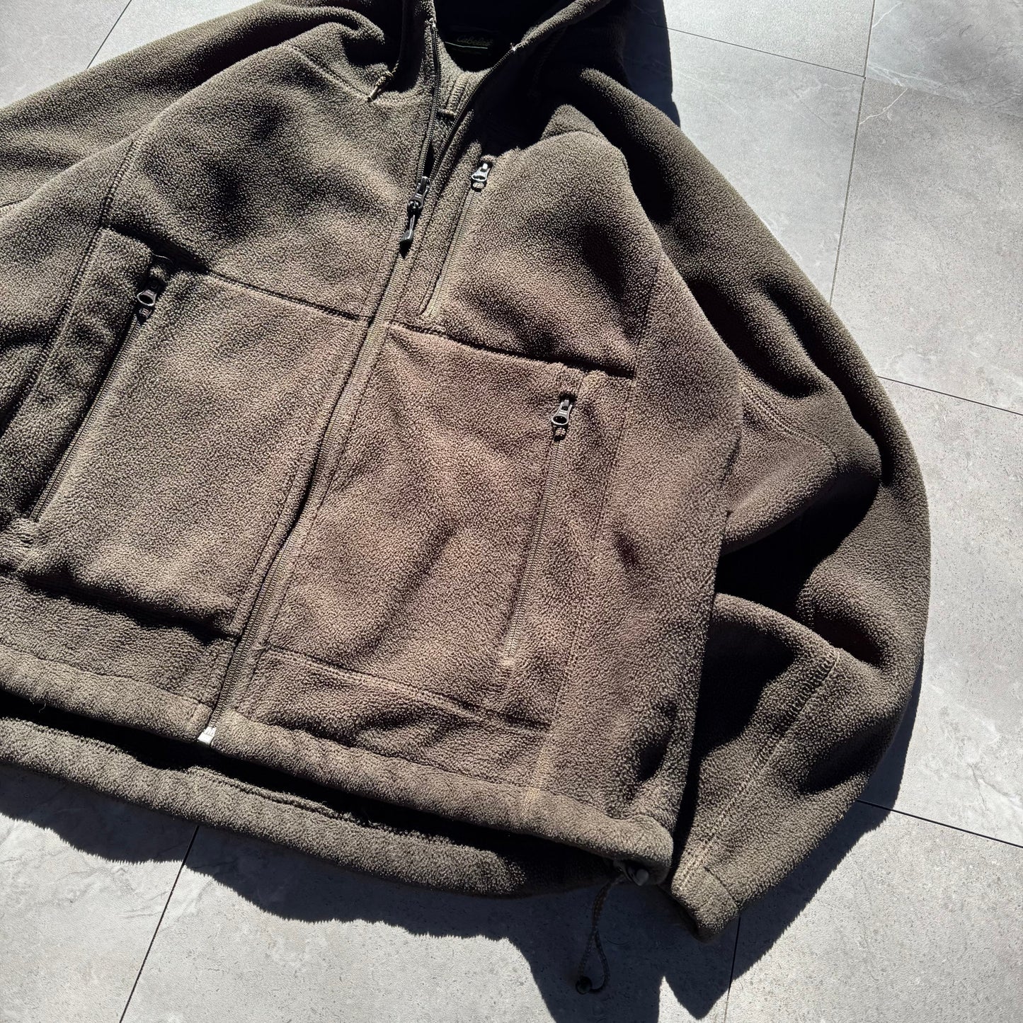 90s Cabela's Brown Zip-Up Fleece Jacket KiiChain Clothing
