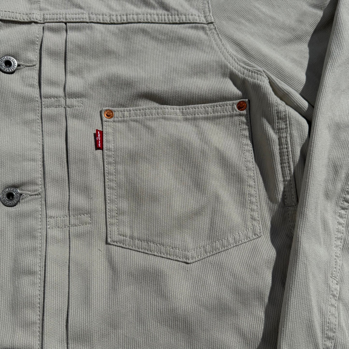 00s Levi's “First” Cream Type 1 Jacket