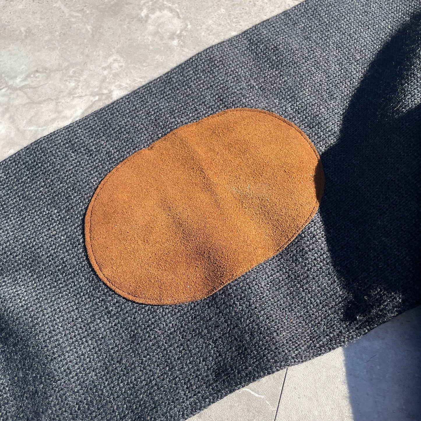 70s-80s Tricots St. Raphael Pure Wool Elbow Patch Knitted Polo KiiChain Clothing