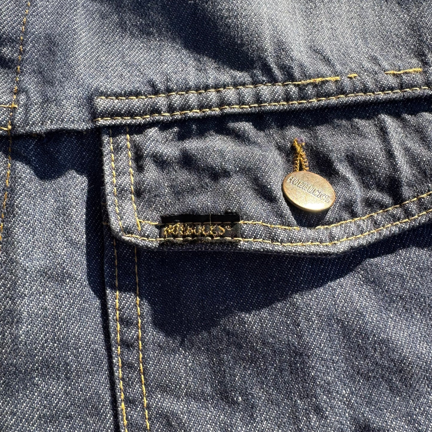 70s-80s Roebucks Sears Denim Jacket