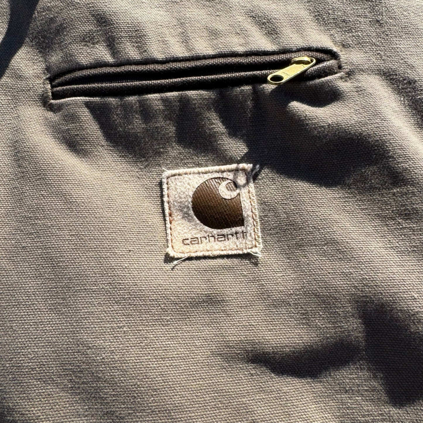 90s-00s Carhartt Made in USA Sand Stone Detroit Jacket KiiChain Clothing