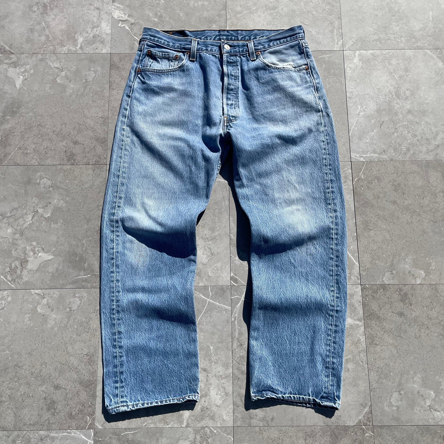 90s Levi's 501xx Made in USA Denim 36x30 KiiChain Clothing