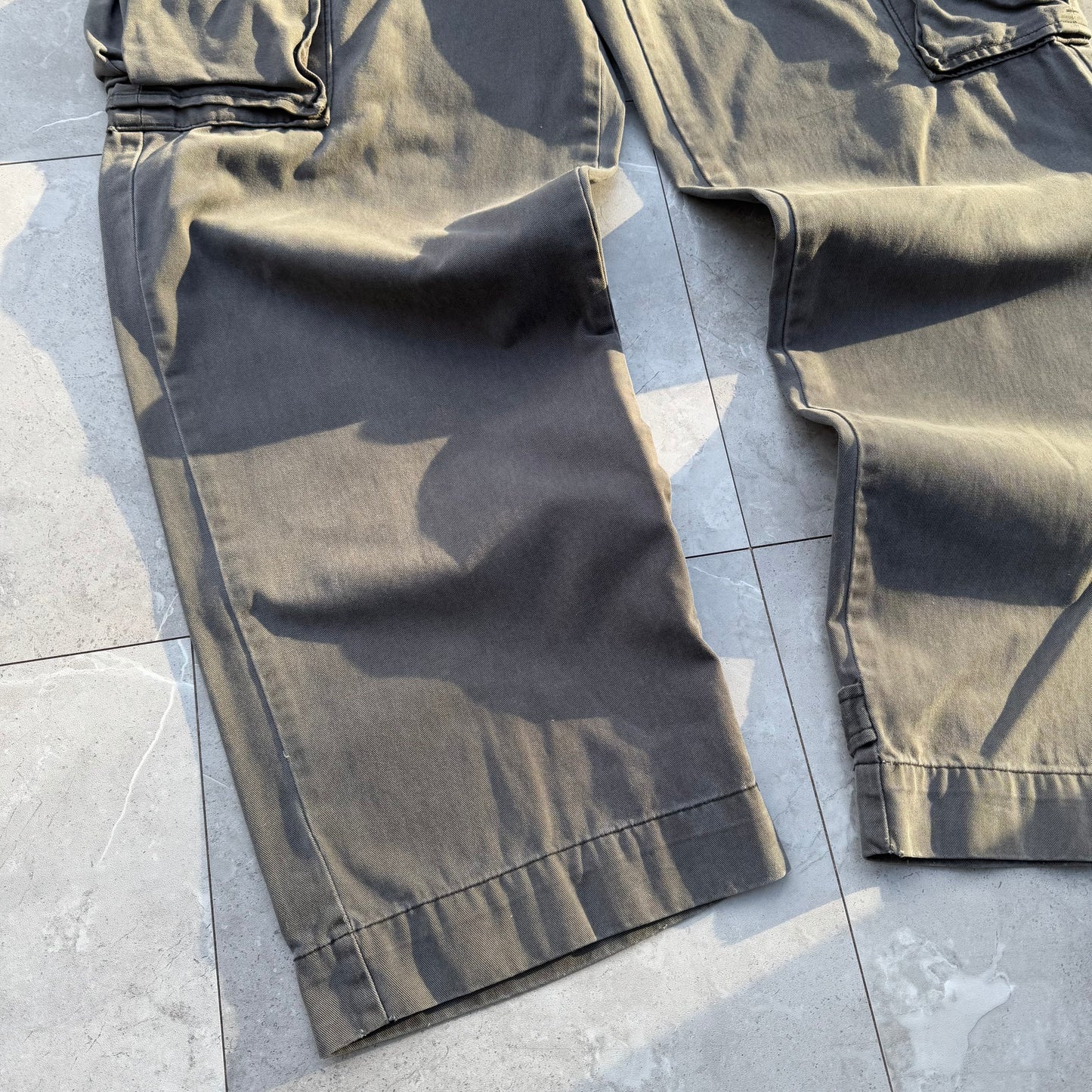 90s-00s Polo by Ralph Lauren Polo Chino Dark Gray Military Cargo Pants 32x30