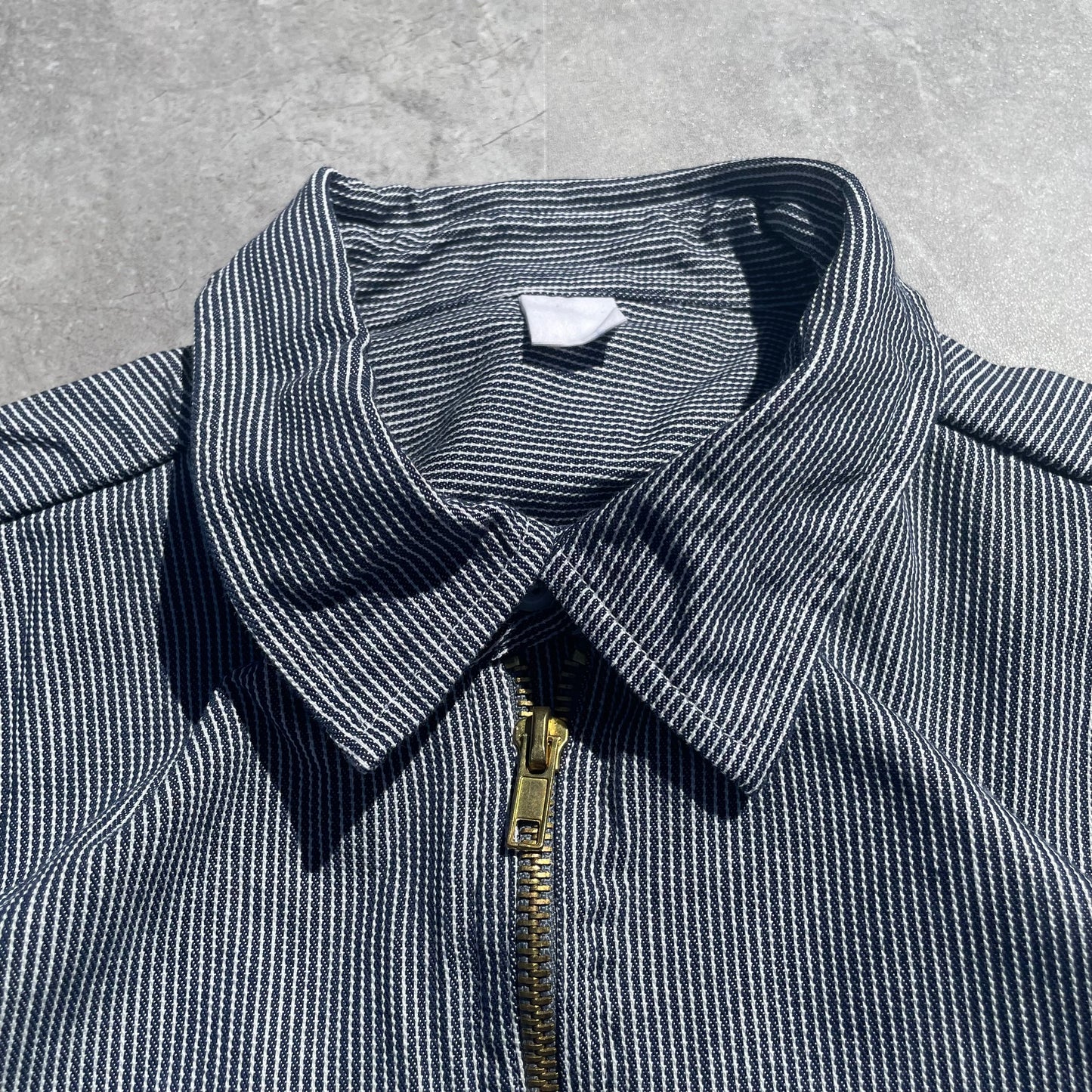 90s Hickory Half-Zip Short Sleeve Shirt KiiChain Clothing