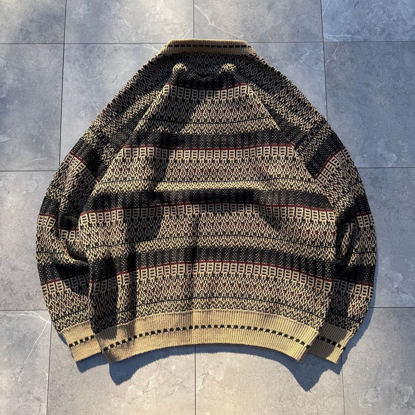 90s Van Heusen Acrylic Design Knit KiiChain Clothing