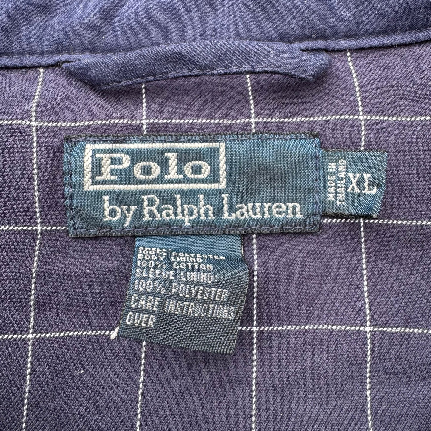 00s Polo by Ralph Lauren Navy Swing Top Jacket KiiChain Clothing