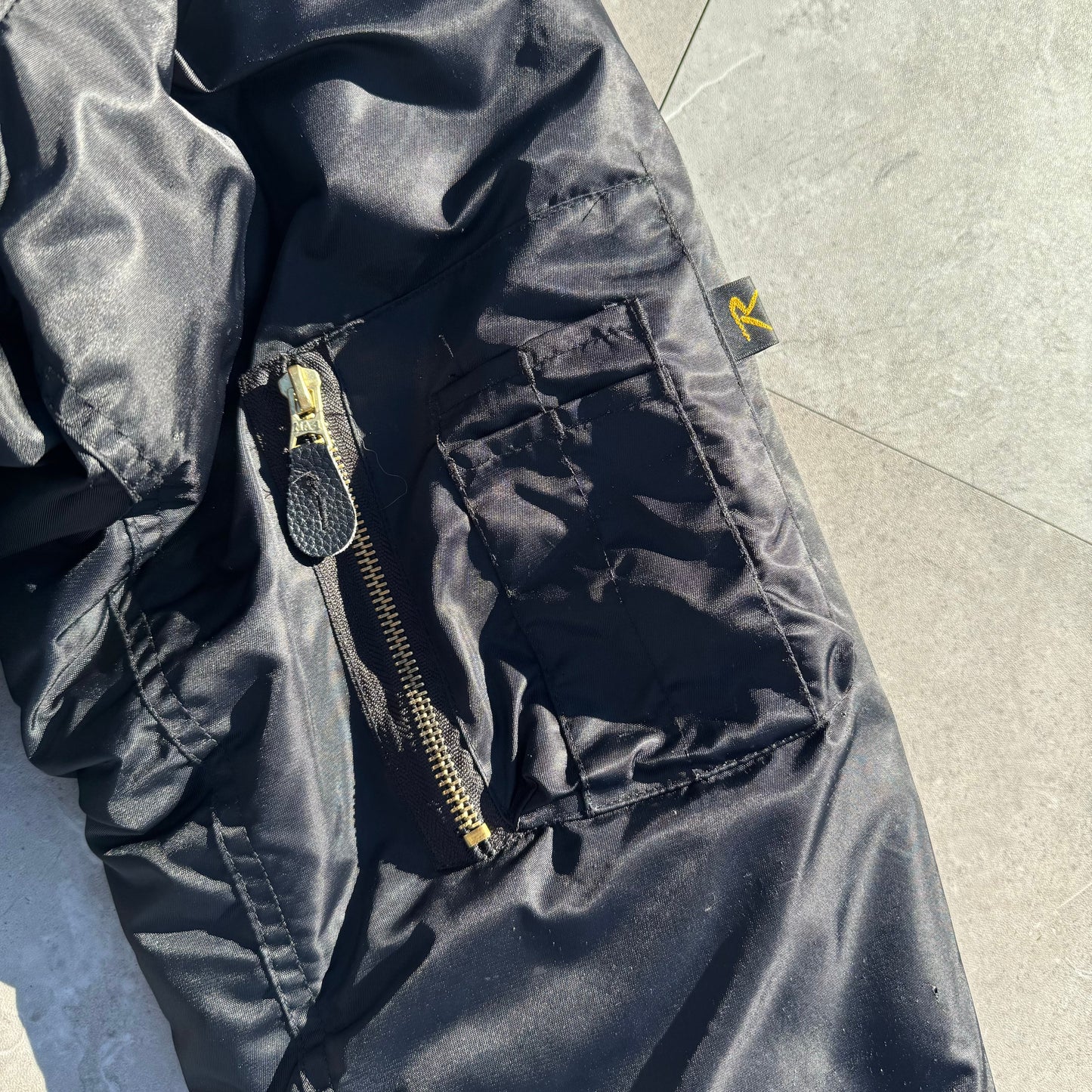 00s Rothco Boeing Black MA-1 Jacket KiiChain Clothing