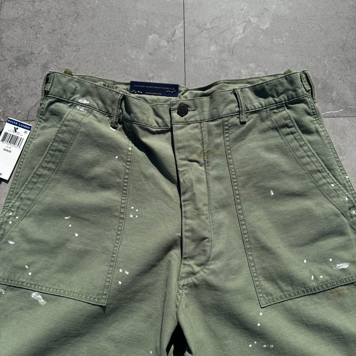 00s Ralph Lauren Dead-Stock Painter Baker Pants 32x32 KiiChain Clothing