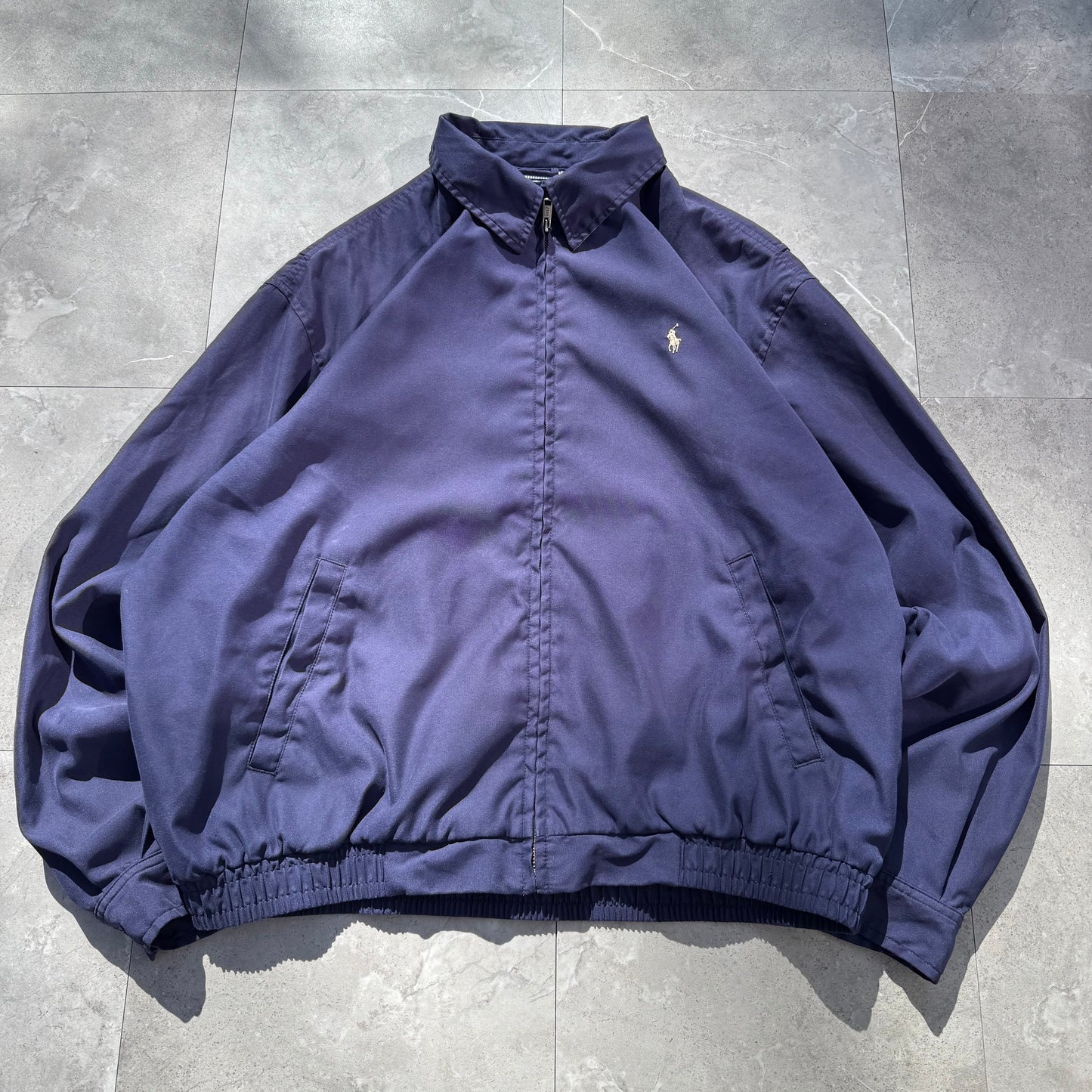 Ralph Lauren Navy Lined Swing Top Jacket