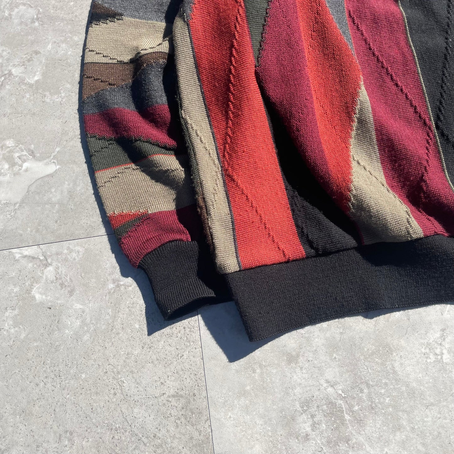 90s Tundra Made in Canada Coogi-Style Design Knit KiiChain Clothing