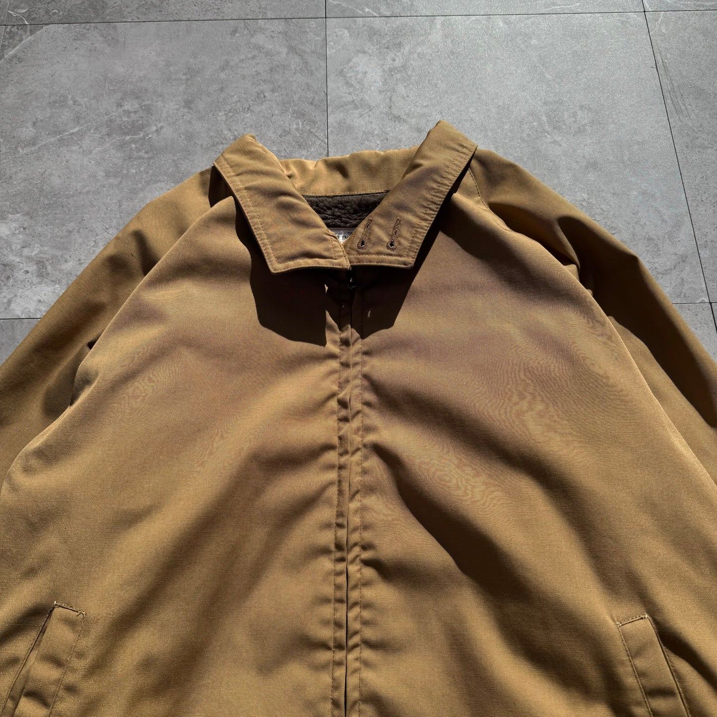 50s-60s McGregor Made in USA Pile Lined Harrington Jacket KiiChain Clothing