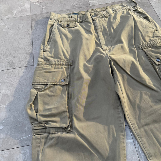 90s-00s Polo by Ralph Lauren Polo Chino Cargo Pants 35x32 KiiChain Clothing