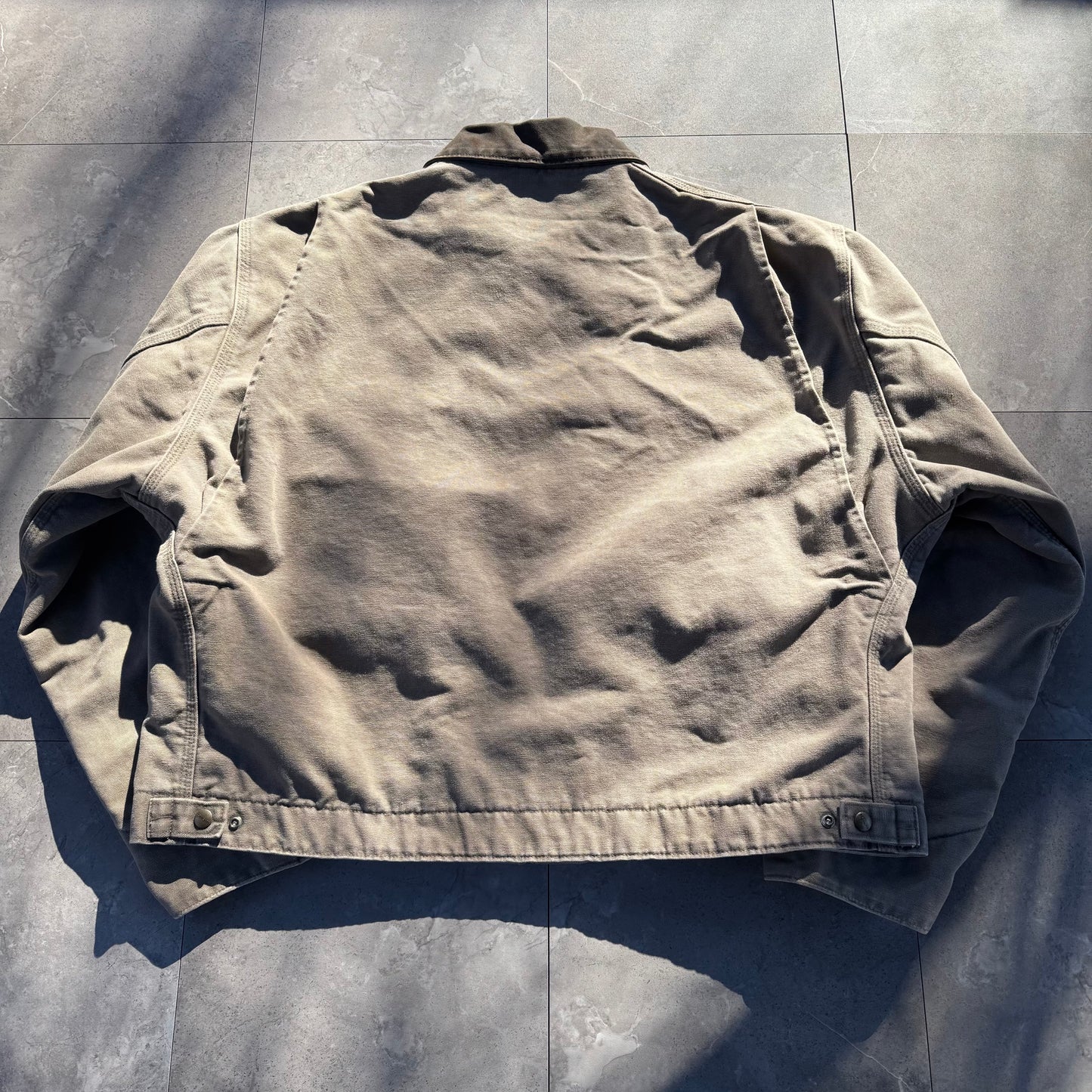 90s-00s Carhartt Made in USA Sand Stone Detroit Jacket KiiChain Clothing