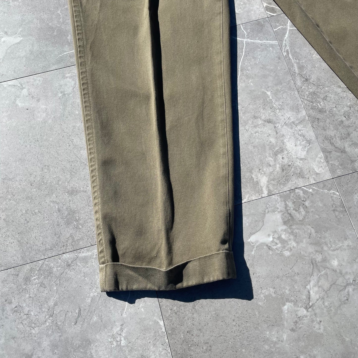 90s Nautica Spinnaker Brown Chino Pants 33x32 KiiChain Clothing