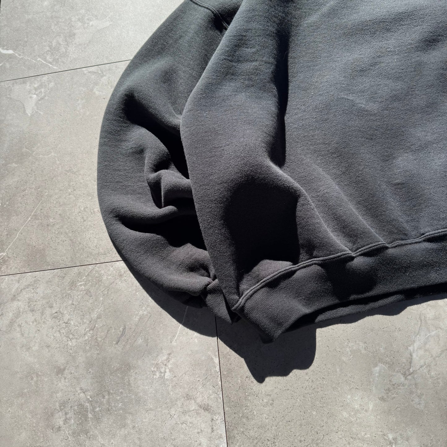 Russell Athletic Black Quarter Zip Sweatshirt