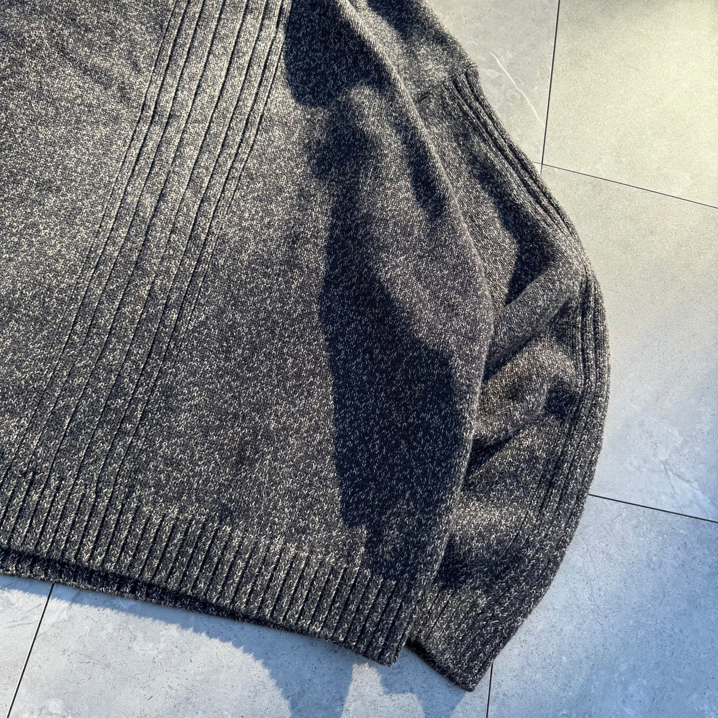 90s Dockers Dark Gray Ribbed Knit KiiChain Clothing