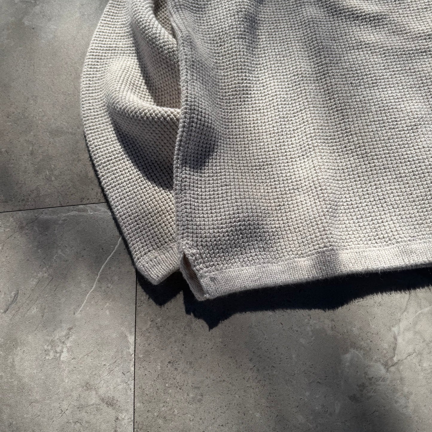 90s-00s Eddie Bauer Waffle Knit Thermal Henley