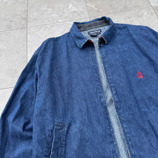 90s Nautica Denim Swing Top Jacket KiiChain Clothing