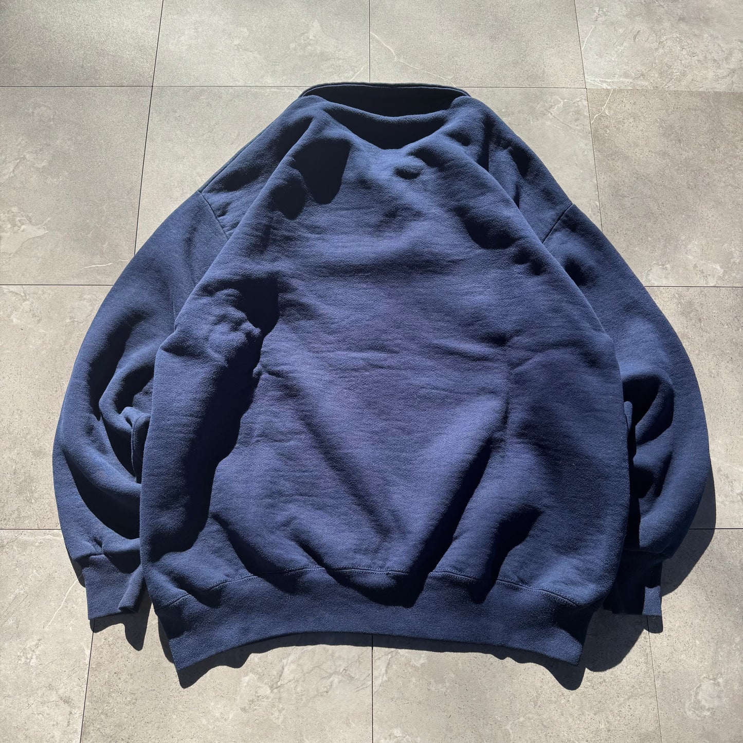 80s Jerzees by Russell Athletic Made in USA Fire DEPT. Half Zip Sweatshirt
