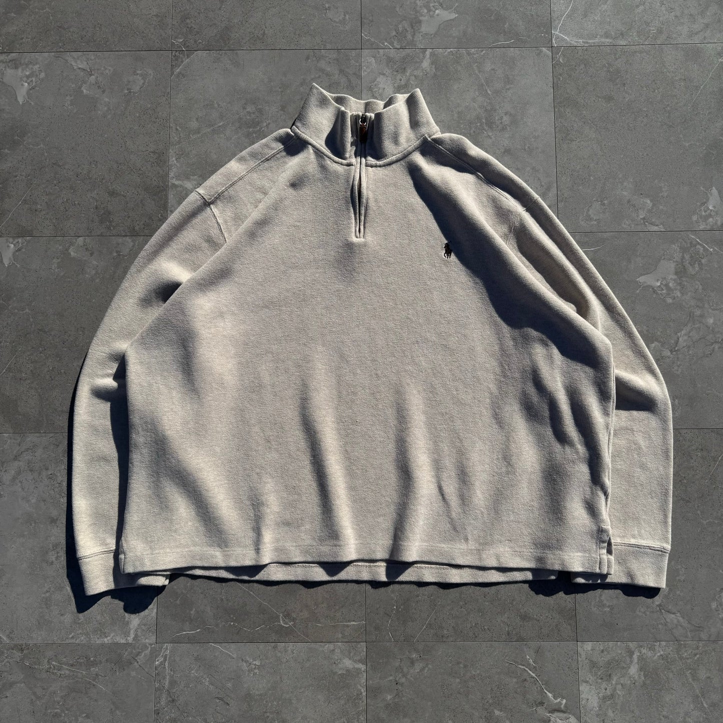 90s Ralph Lauren Half-Zip Knitted Pullover KiiChain Clothing