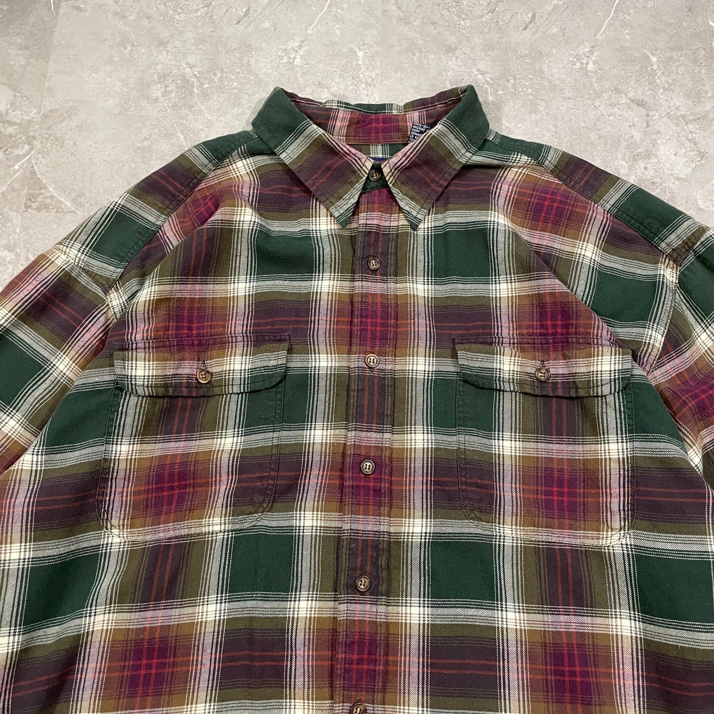 90s Old Gap Checkered Flannel Shirt KiiChain Clothing