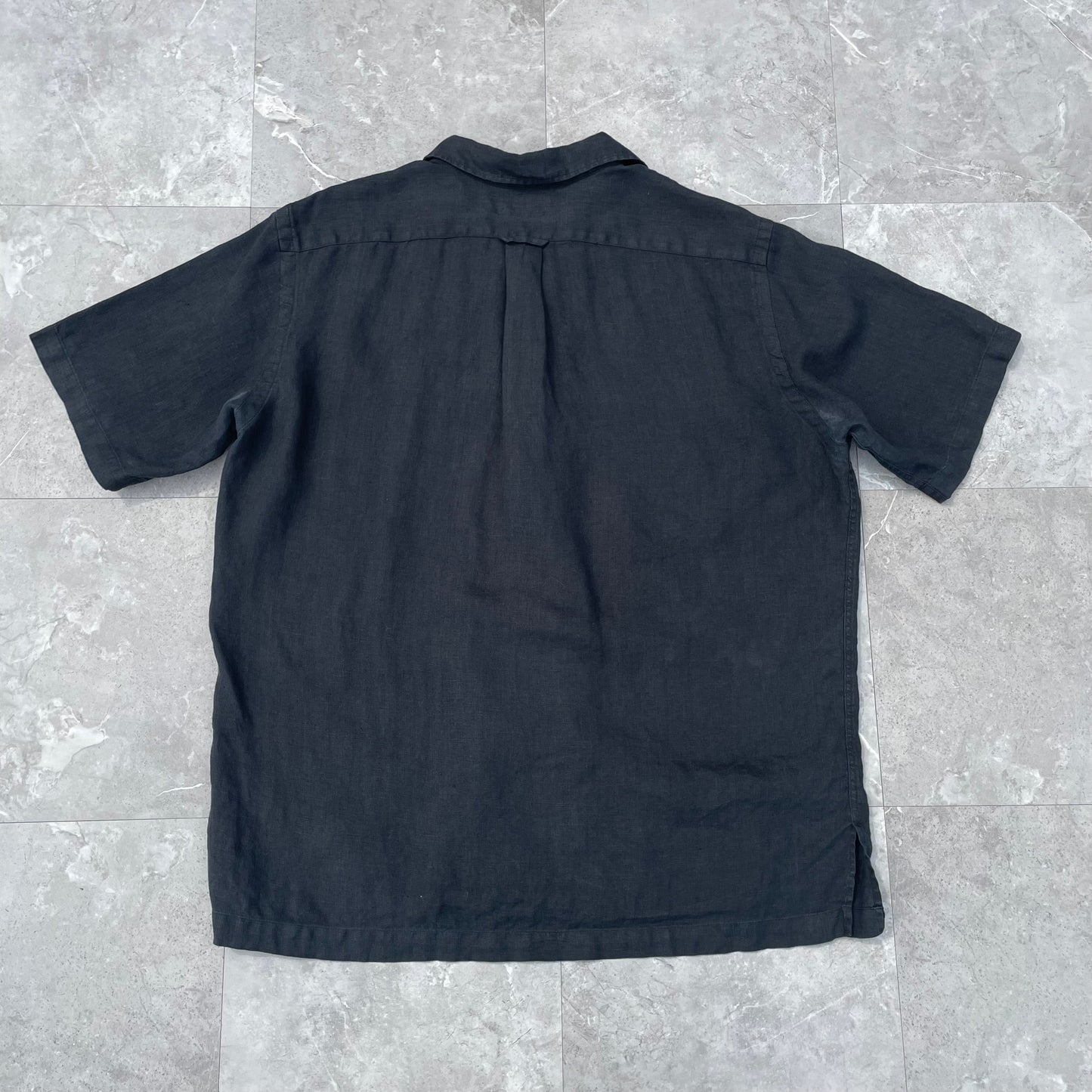 90s Ralph Lauren Caldwell Black Hawaiian Shirt KiiChain Clothing