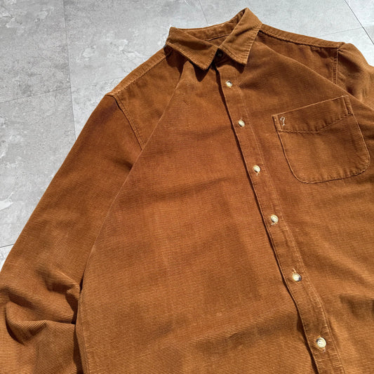 90s GUESS Made in USA Oversized Heavyweight Corduroy Shirt KiiChain Clothing