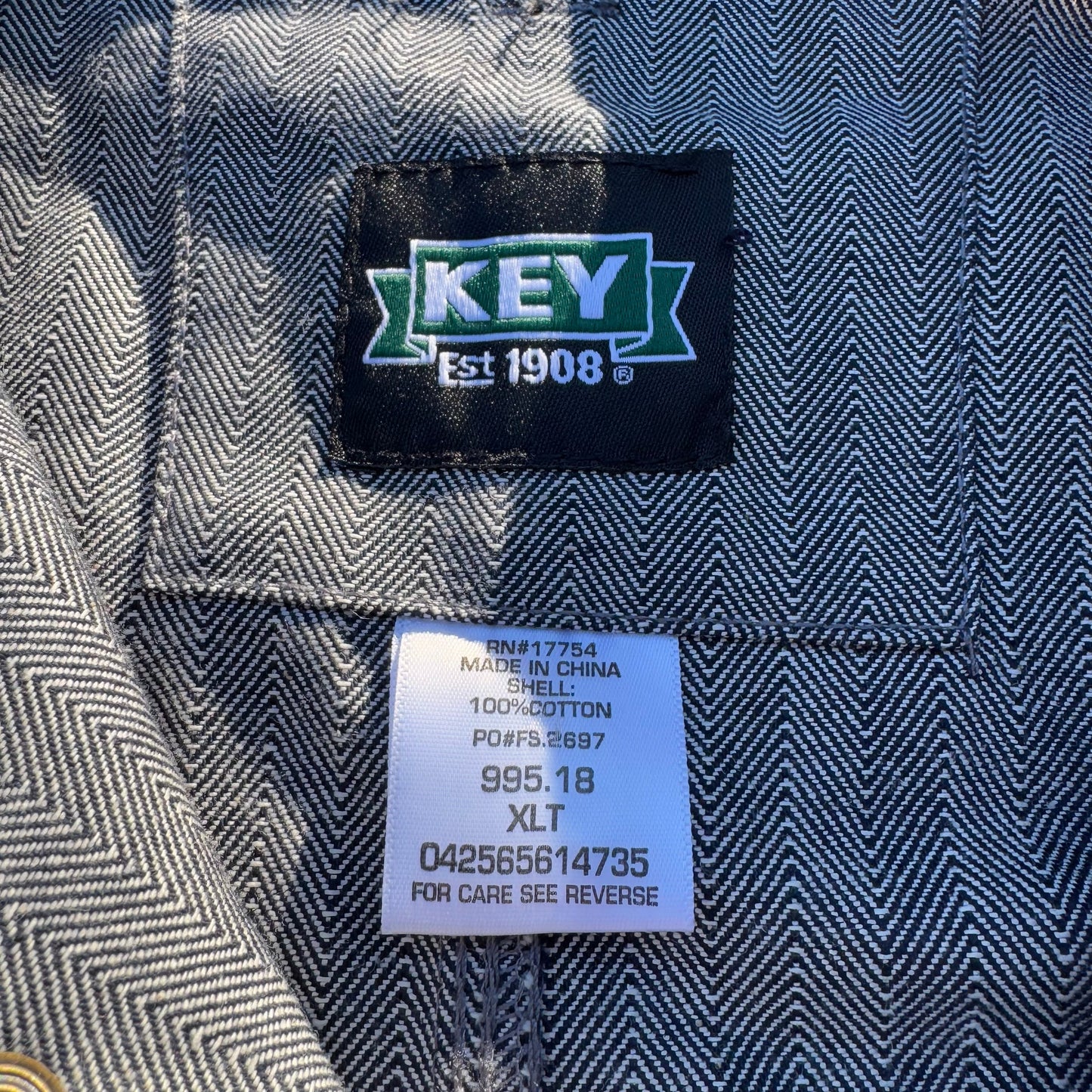 00s Key Herringbone Cropped Jacket KiiChain Clothing