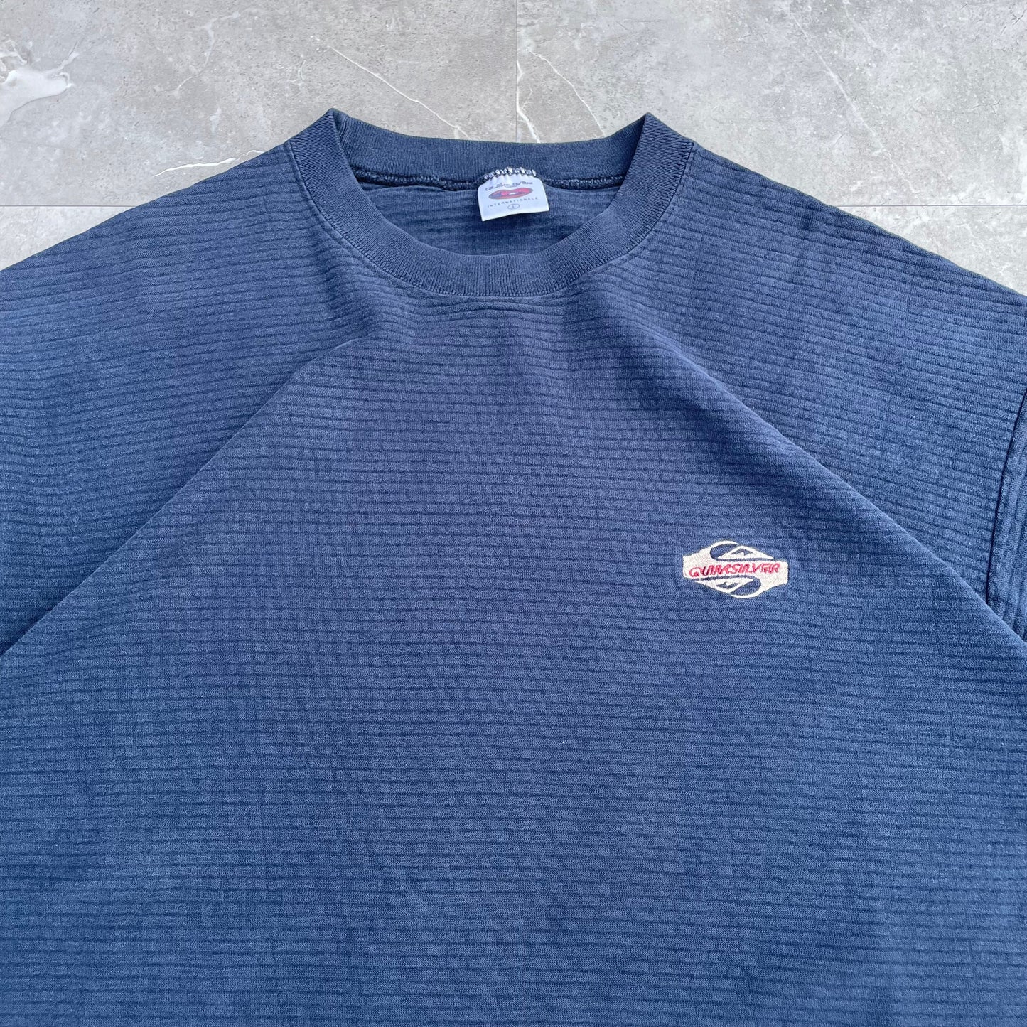 90s Quicksilver Made in USA Ribbed T-Shirt KiiChain Clothing
