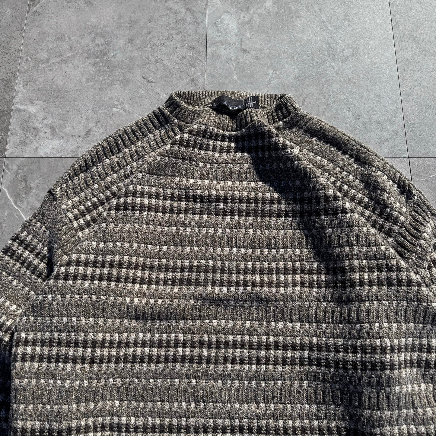 90s Bill Blass Made in USA Hand-Framed Design Knit KiiChain Clothing