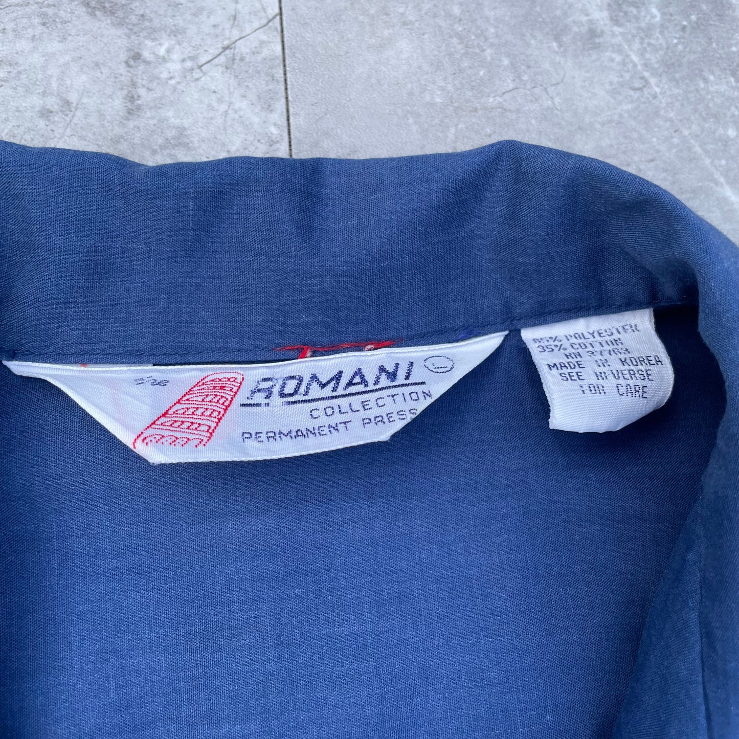 80-90s Romani Short Sleeve Cuban Shirt