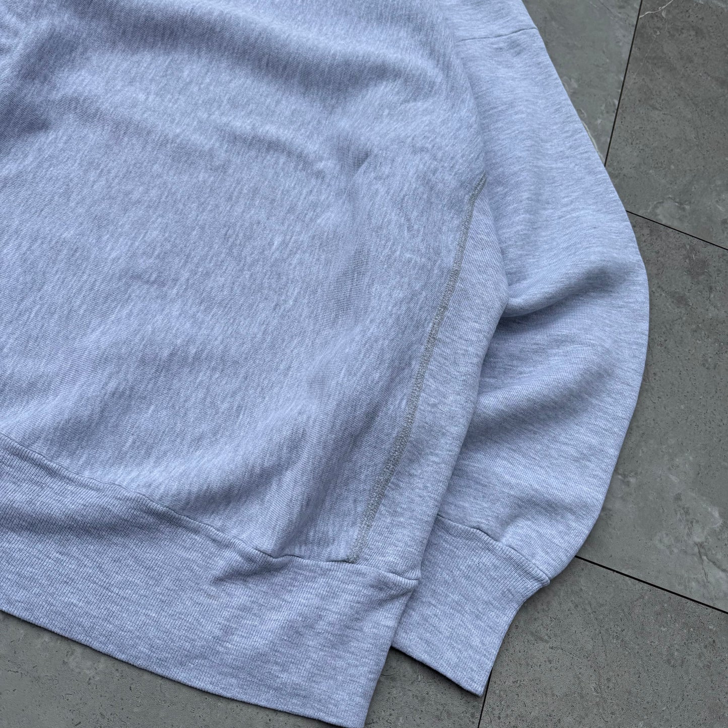 80s Champion Made in USA Gray Reverse Weave No Logo Sweatshirt