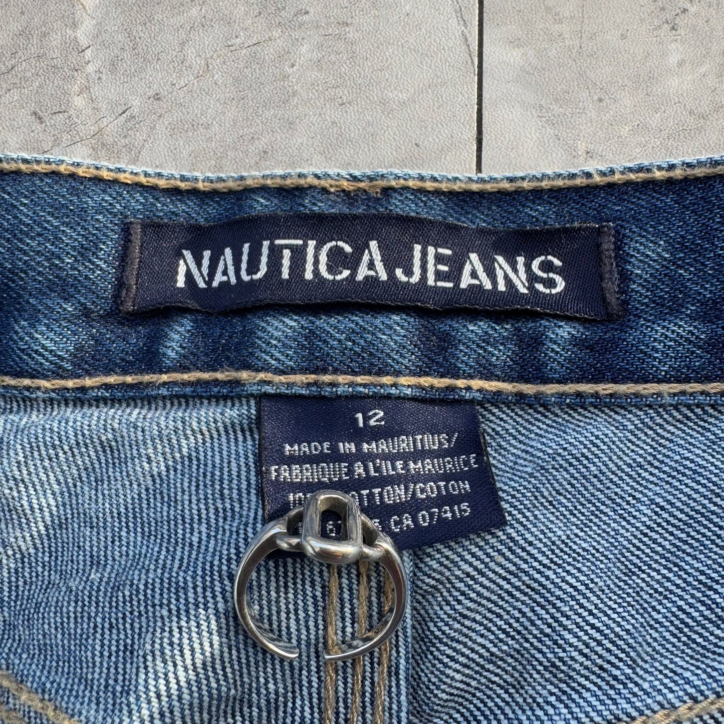 00s Nautica Jeans Wide Fit Carpenter Denim Size 12 KiiChain Clothing
