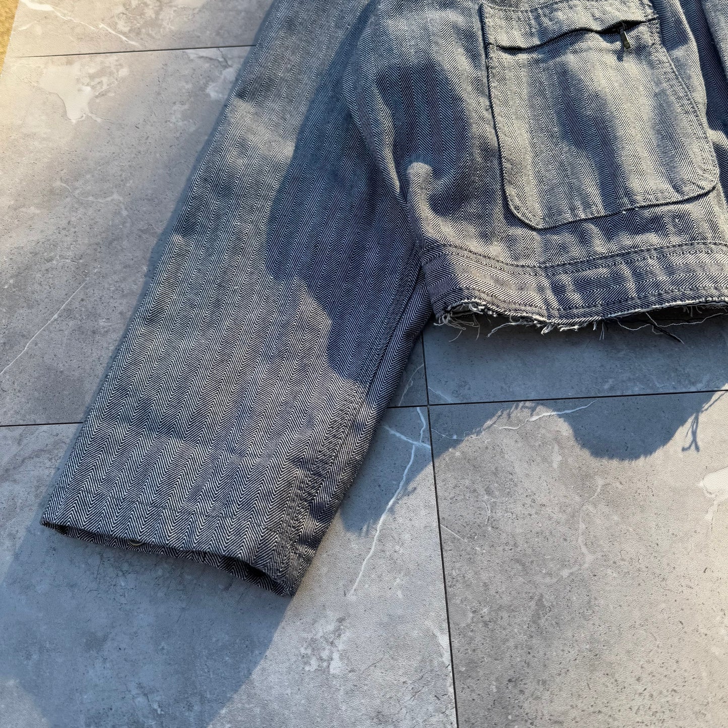 00s Key Herringbone Cropped Jacket KiiChain Clothing