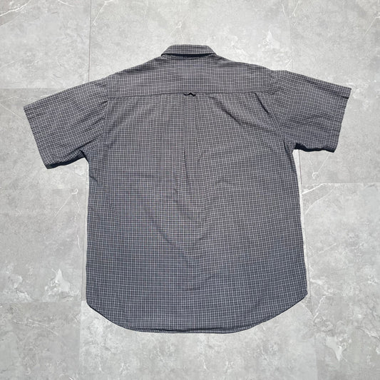 90s-00s Eddie Bauer Checkered Short Sleeve Shirt KiiChain Clothing