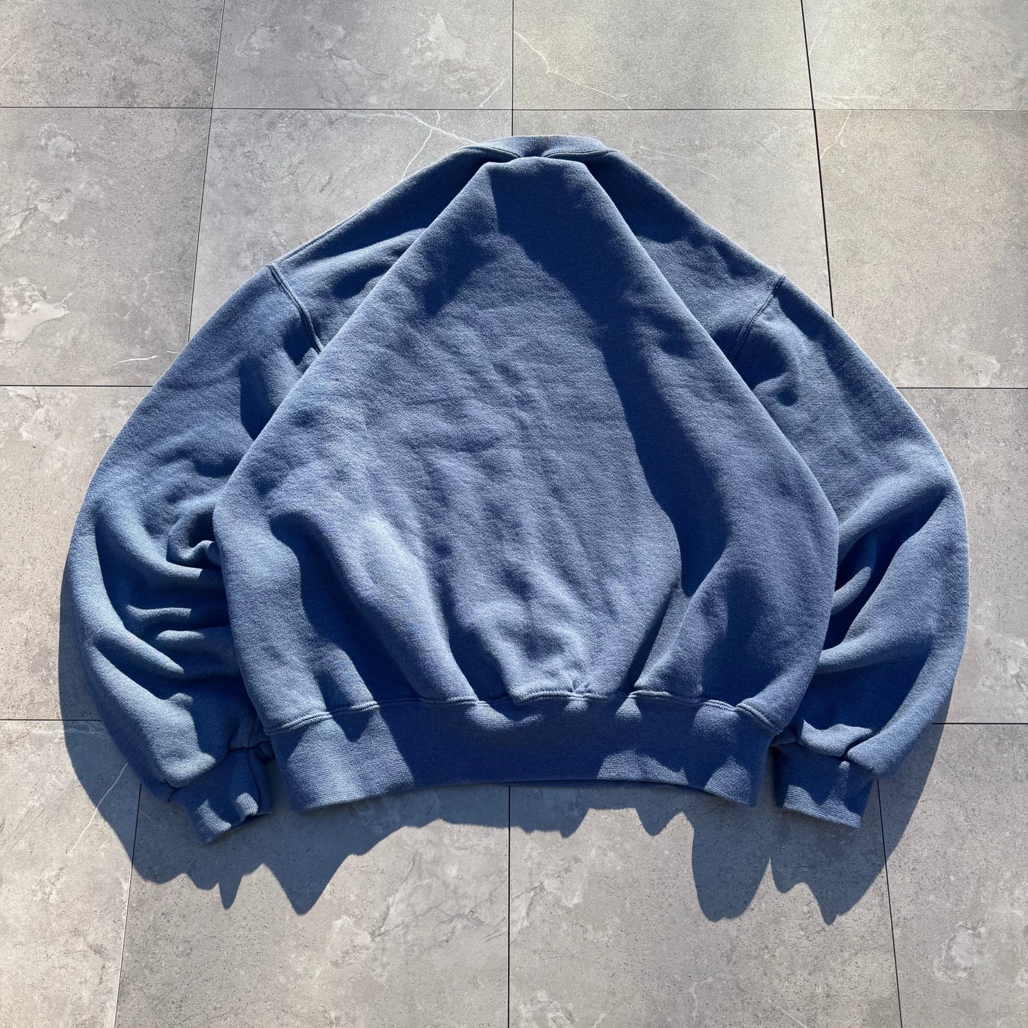 90s Russell Athletic Blue Blank Sweatshirt KiiChain Clothing