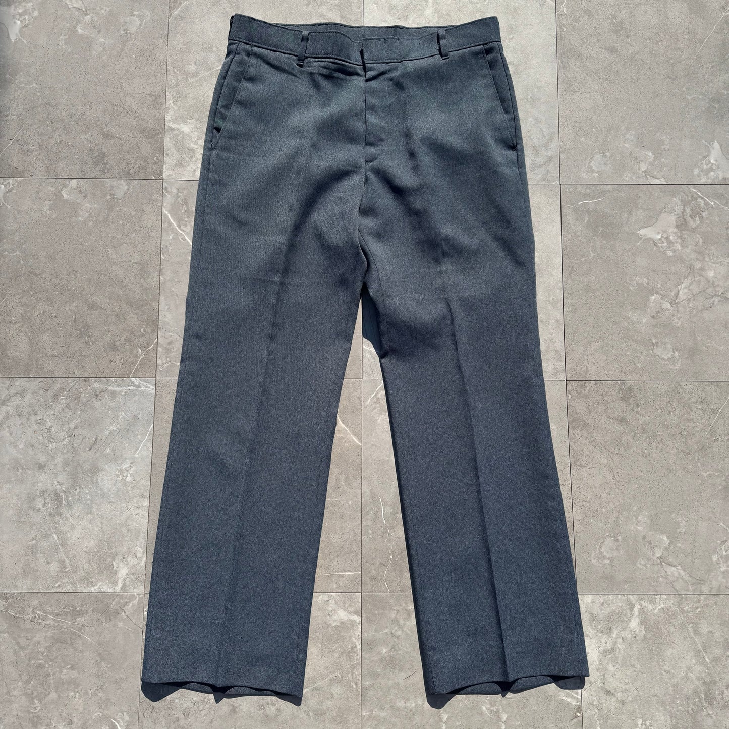 80s Levi's Blue/Grey Made in USA Action Slacks