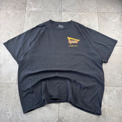00s In-N-Out Burger California  Black Graphic T-Shirt
