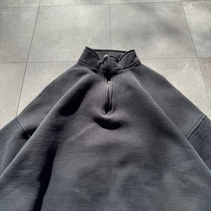 Russell Athletic Black Quarter Zip Sweatshirt
