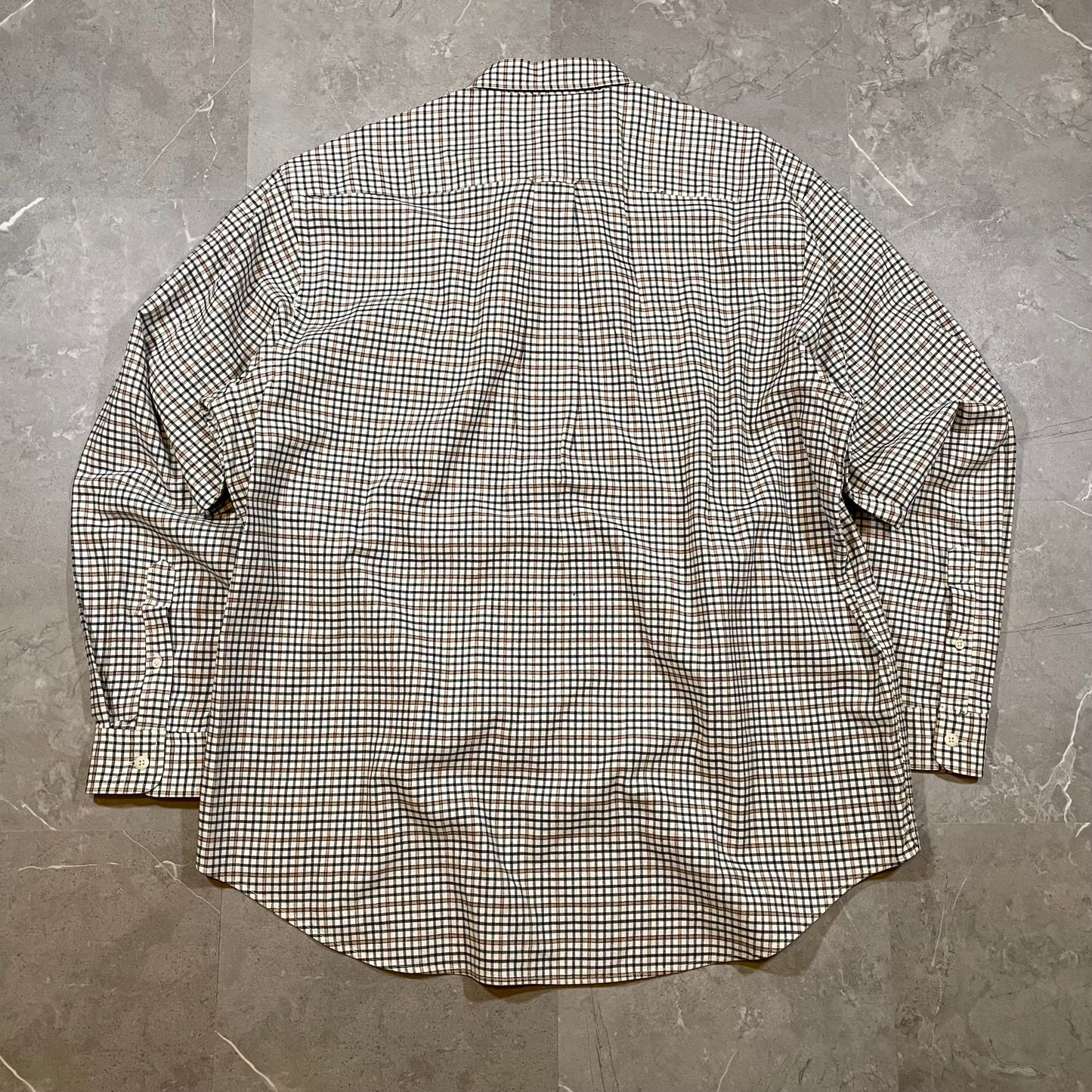 90s Nautica Heavyweight Checkered Button Down Shirt