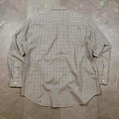 90s Nautica Heavyweight Checkered Button Down Shirt