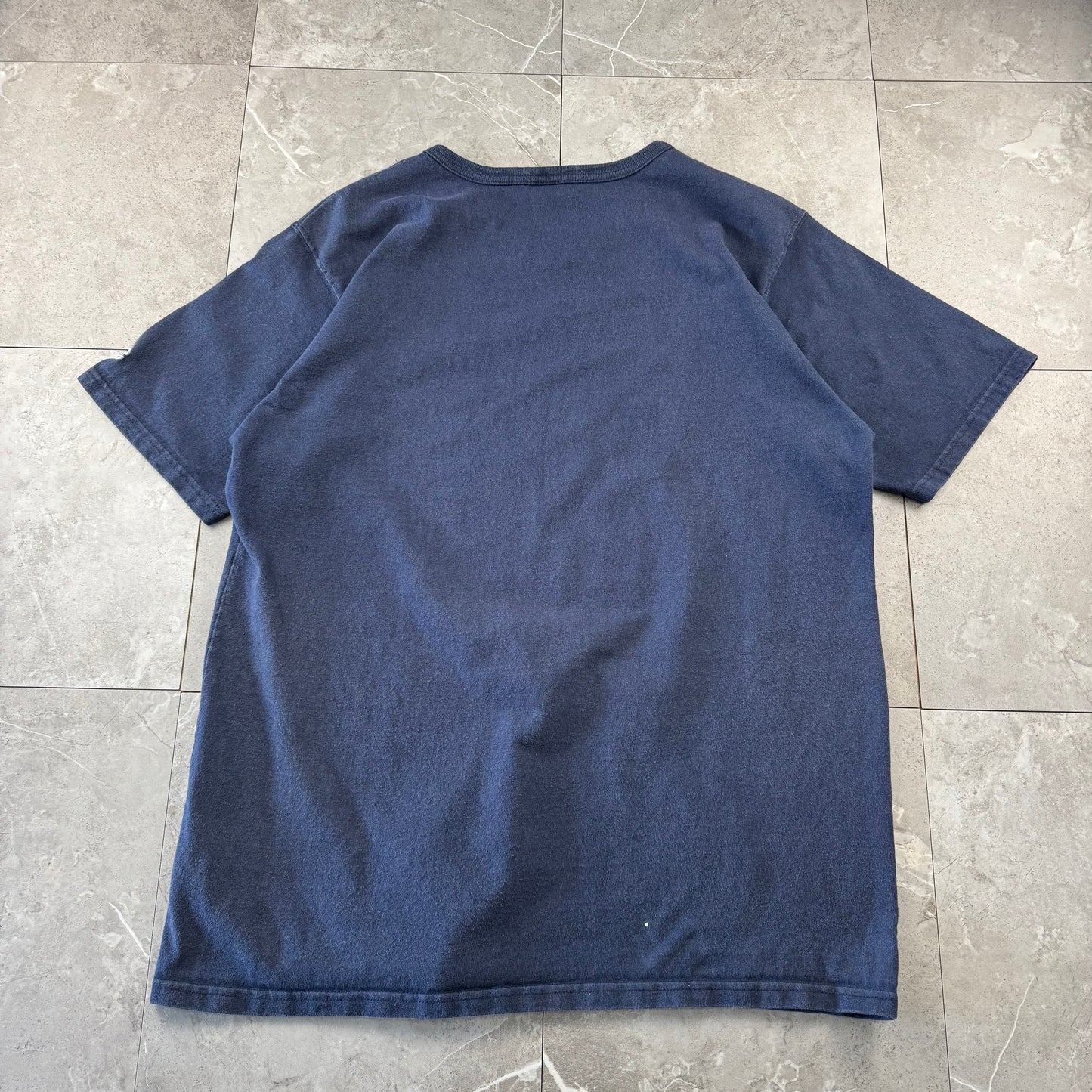 00s Champion USA Navy Heavyweight T-Shirt