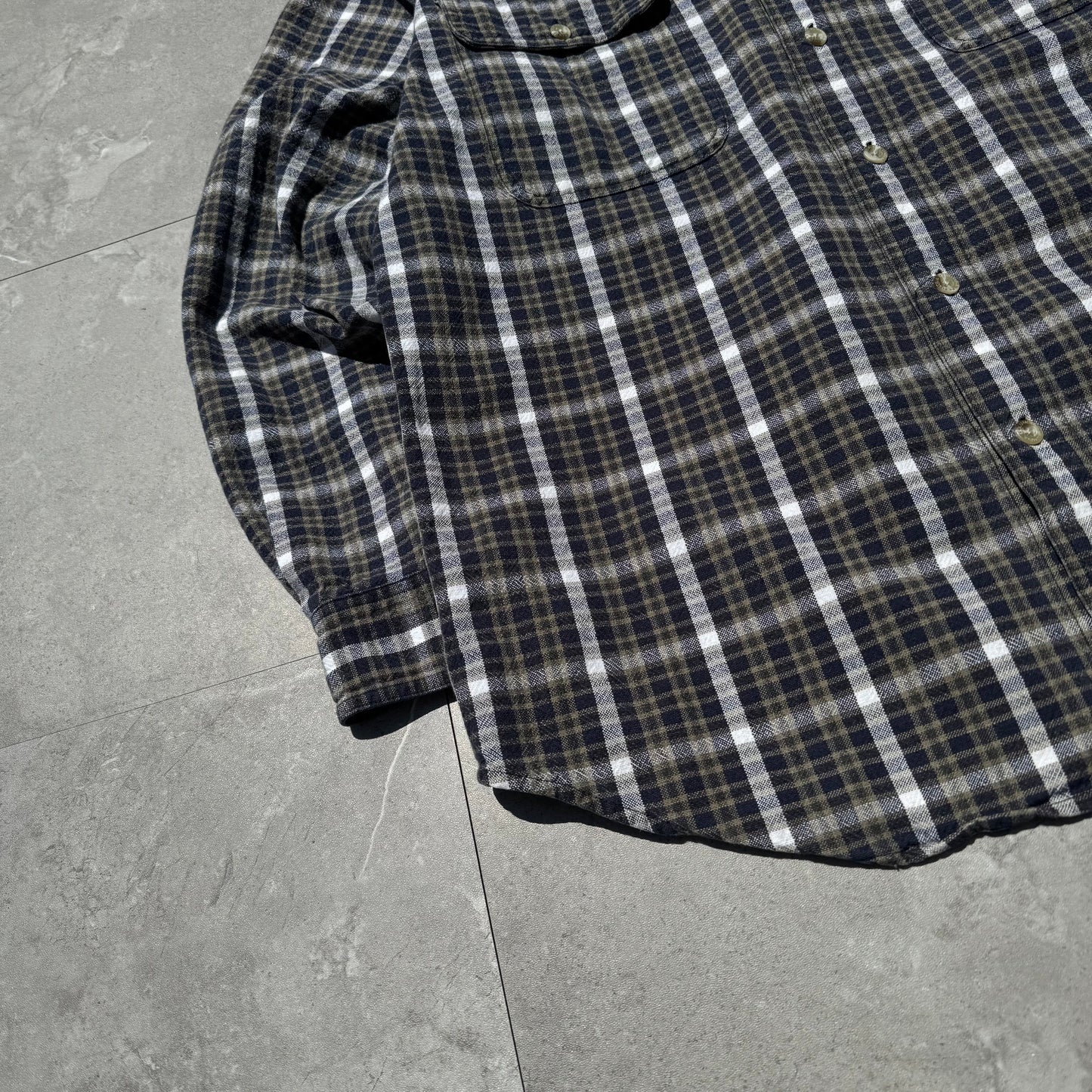 00s Columbia Checkered Double Pocket Shirt KiiChain Clothing