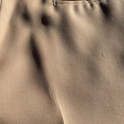 70s Haggar Made in USA Beige Pleated Slacks