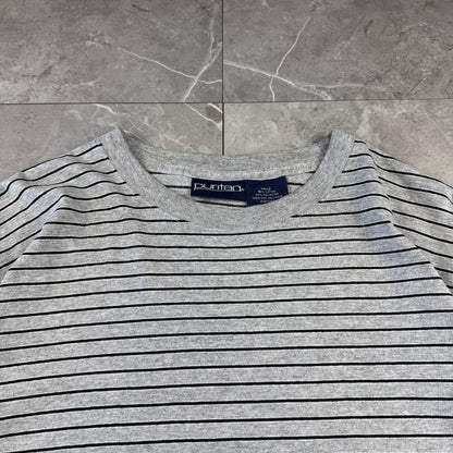 90s Puritan Gray Border Tee
