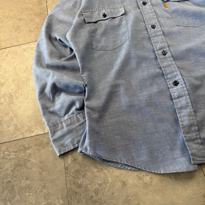 90s Levi's Orange Tab Tiger Embroidered Graphic Dual Pocket Shirt