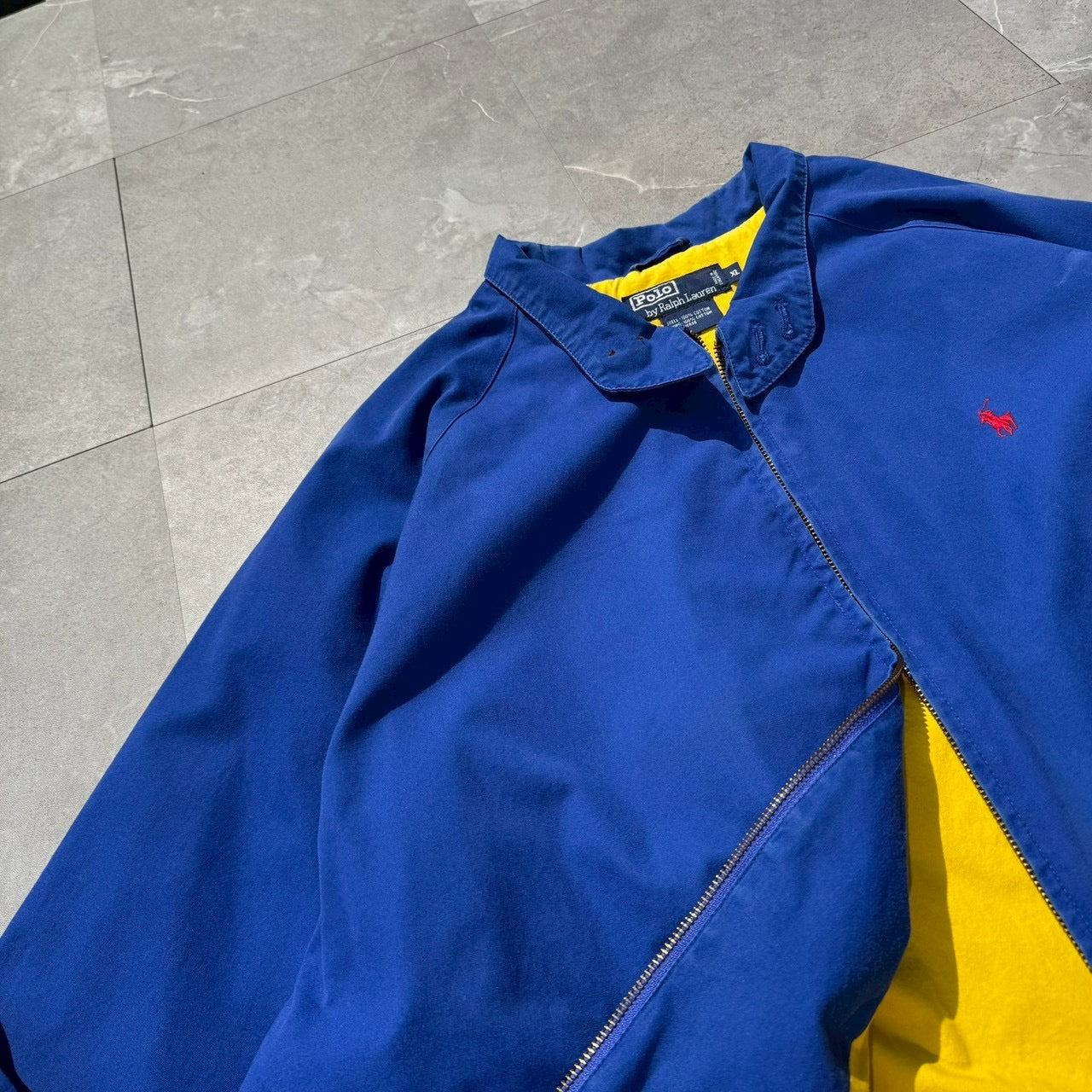 90s Ralph Lauren Blue Harrington Jacket
