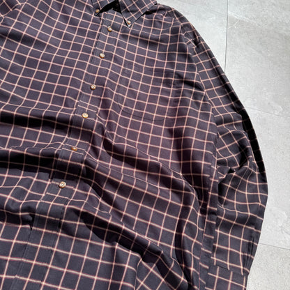 00s Brooks Brothers 346 Non-Iron Box Checkered Button Down Shirt KiiChain Clothing